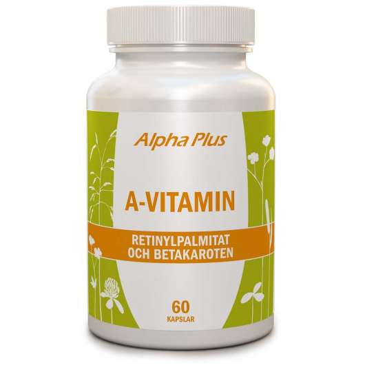Alpha Plus A-vitamin 60 Caps