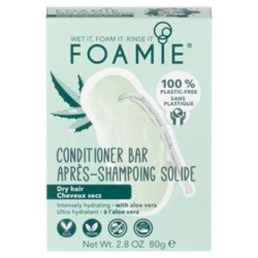Foamie Conditioner Bar Aloe You Vera Much (for dry hair) 80 g