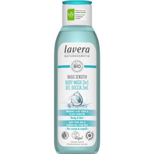 Lavera Basis Sensitiv  Body Wash 2in1 250 ml