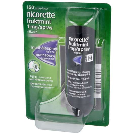 Nicorette Fruktmint Spray 1mg 150 doser