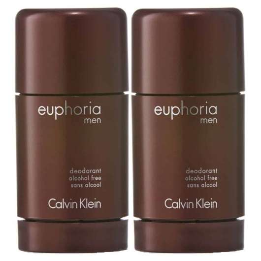 2-pack Calvin Klein Euphoria For Men Deostick 75ml