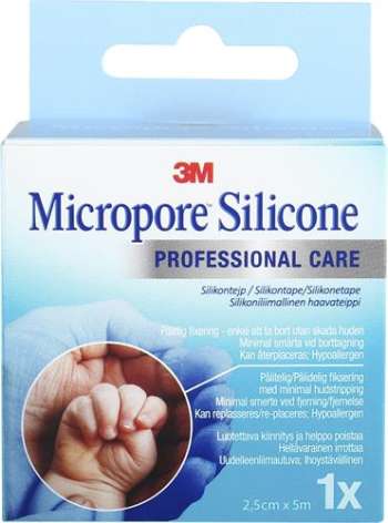 3M Micropore Silicone Tape