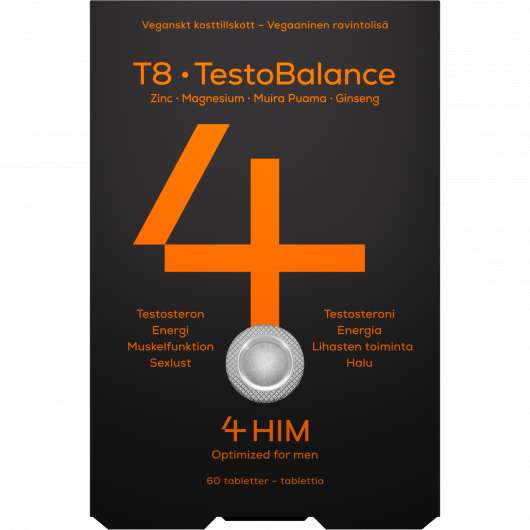 4Him T8 TestoBalance supplement 60 st