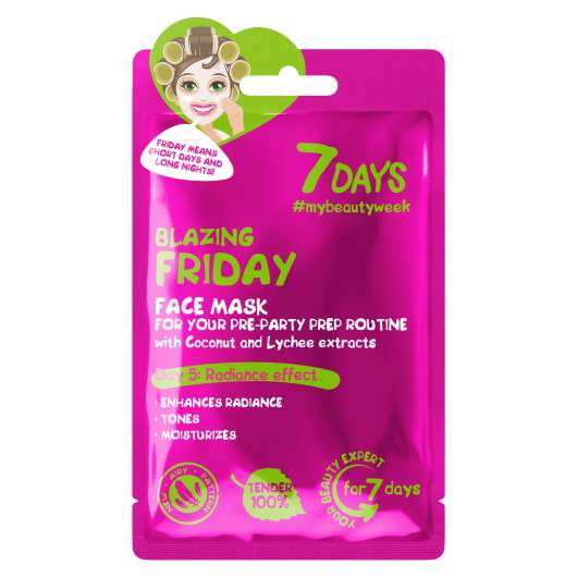 7DAYS Beauty Blazing Friday Face Sheet Mask