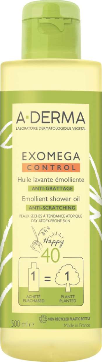 A-Derma Exomega Control Shower Oil 500 ml