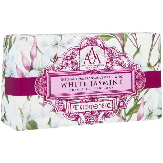 AAA - Aromas Artesanales de Antigua Soap White Jasmine  200 g