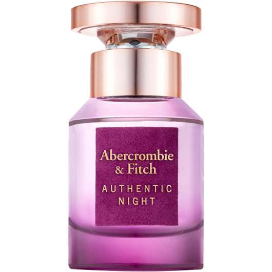 Abercrombie & Fitch Authentic Night Women Eau De Toilette  30 ml
