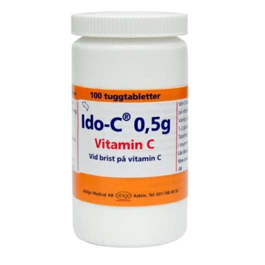 Abigo Ido-C, tuggtablett 0,5 g 100 st