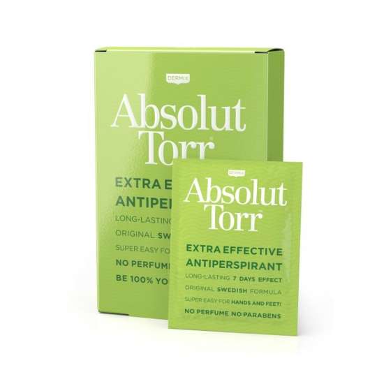 Absolut Torr Extra Effective Antiperspirant Wipes 10 st