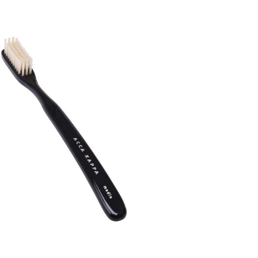 Acca Kappa Tooth Brush Vintage Medium Nylon Bristles Black