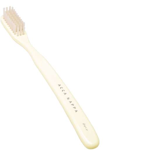 Acca Kappa Tooth Brush Vintage Medium Nylon Bristles White