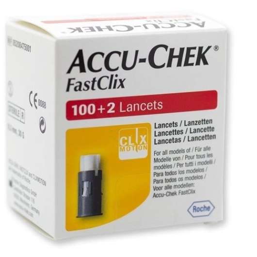 Accu-Chek FastClix Lancetter 102 st