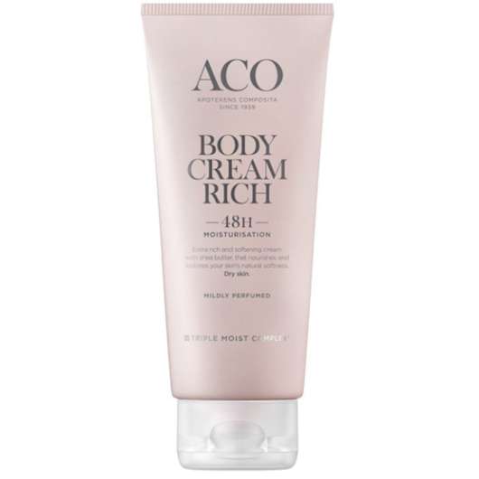 ACO Body Body Cream Rich Parfymerad Hudkräm 200 ml