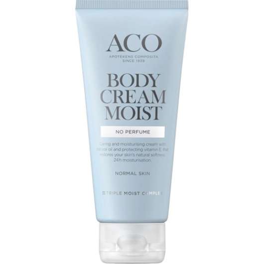 ACO Body Cream Moist Oparfymerad Hudkräm 100 ml