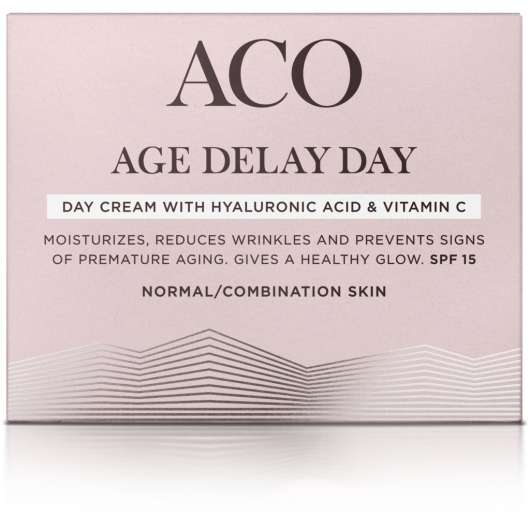 Aco Face Age Delay Day Cream Normal Skin Anti Age Dagkräm 50 ml