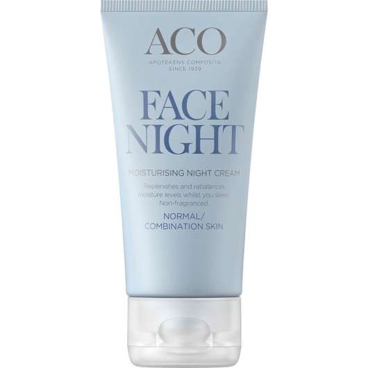 Aco Face Moisturising Night Cream Nattkräm 50 ml