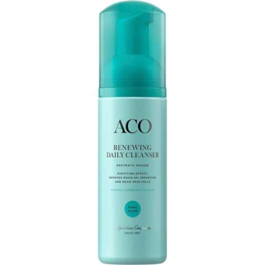 ACO Face Pure Glow Renewing Daily Cleanser Parymerad Ansiktsrengöring 150 ml