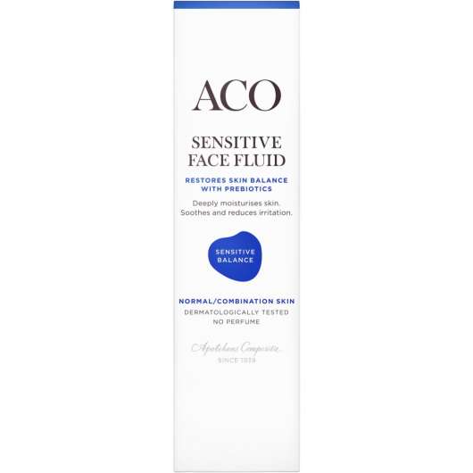 Aco Sensitive Balance Face Fluid Ansiktskräm 50 ml