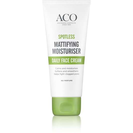 ACO Spotless Daily Face Cream Oparfymerad 60 ml