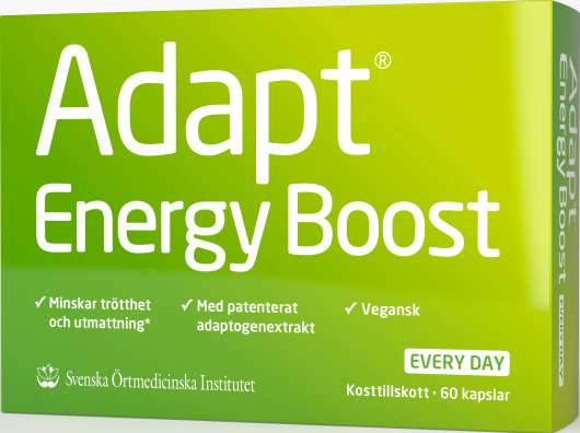 Adapt Energy Boost kapslar 60 st