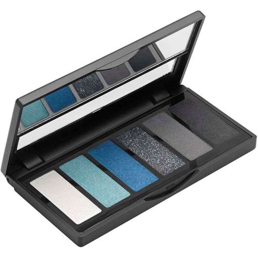 Aden Eyeshadow Palette 6 shades Black/Blue 01