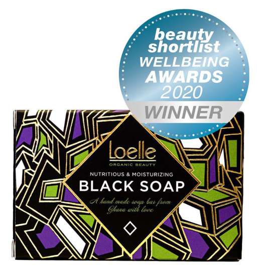 African Black Soap, 150 g Loelle Duschcreme