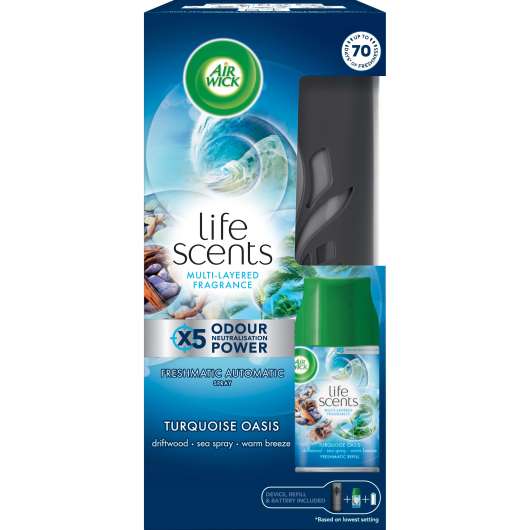 Air Wick Freshmatic LifeScents Turquoise Oasis Starterkit