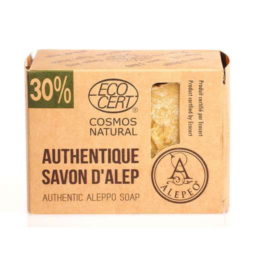 Alepeo Aleppotvål 30% Lagerbärsolja 200 g