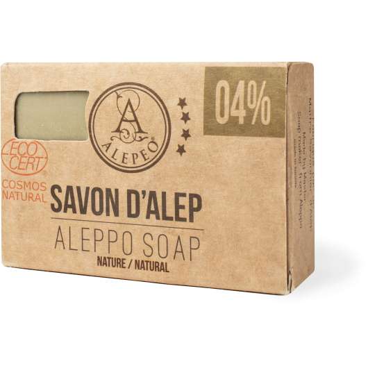 Aleppo Aleppotvål 4% lagerbärsolja eco