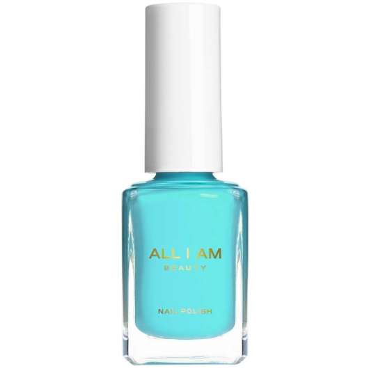All i am beauty nail polish blue lagoon