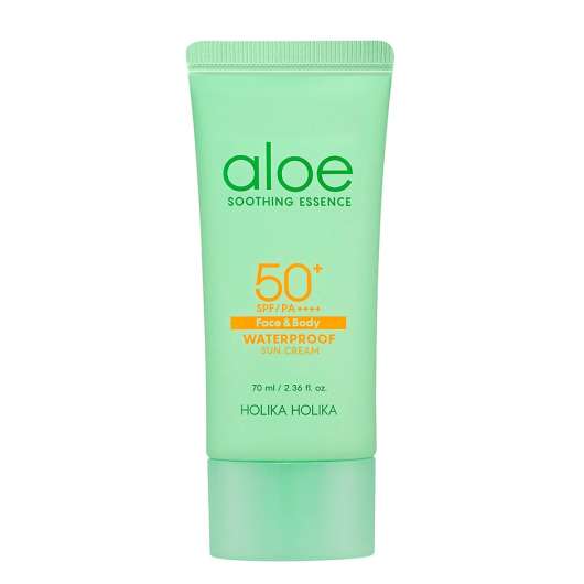 Aloe Soothing Essence Waterproof Sun Cream, 70 ml Holika Holika Solskydd & Solkräm