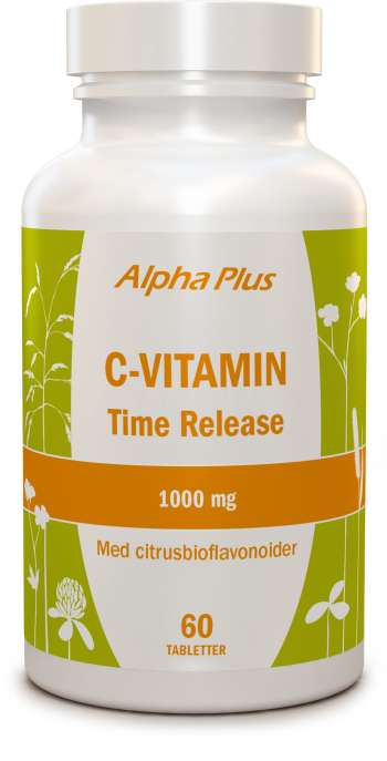 Alpha Plus C-vitamin Time Release 1000 mg 60 styck