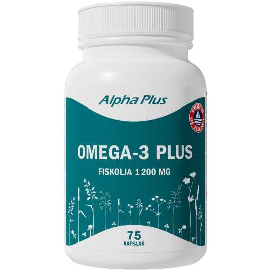 Alpha Plus Omega-3 Plus 75 Caps