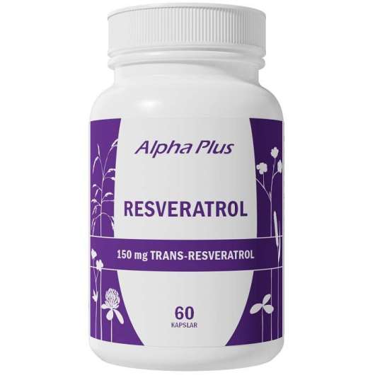 Alpha Plus Resveratrol 60 Caps
