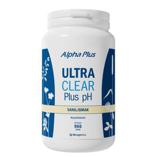 Alpha Plus UltraClear Plus pH Vaniljsmak 966 g