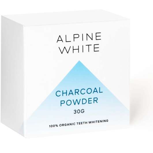 ALPINE WHITE Whitening & Care Charcoal Powder 30 g