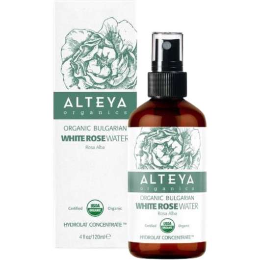 Alteya Organics Organic Bulgarian White Rose Water 120 ml