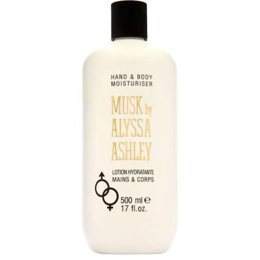 Alyssa Ashley Musk Hand & Body Moisturiser 500 ml