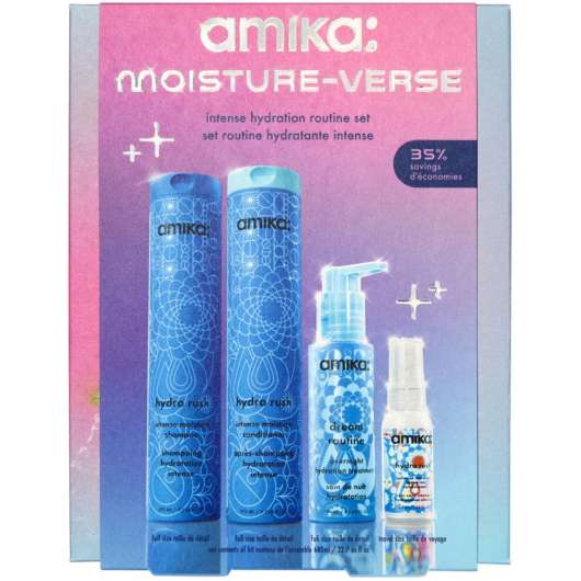 Amika Moisture-Verse Intense Hydration Routine Set