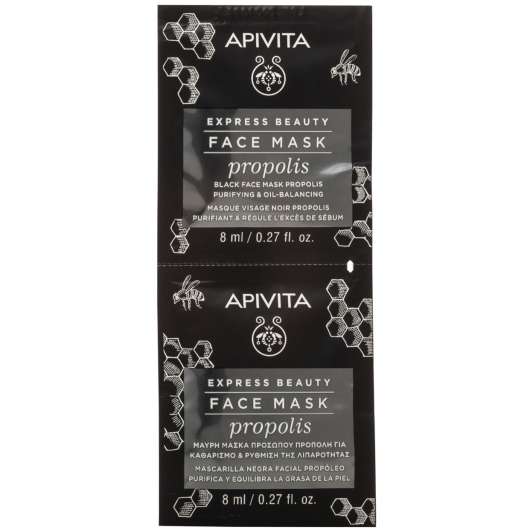 APIVITA Express Beauty Purifying & Oil-Balancing Face Mask with Propol