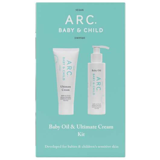 ARC Of SWEDEN Baby Oil & Ultimate Cream Kit