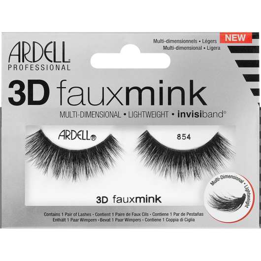 Ardell 3D Faux Mink 854,  Ardell Lösögonfransar