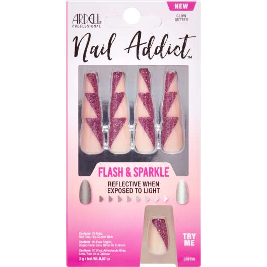 Ardell Electric Connection Nail Addict Flash & Sparkle Glow Getter