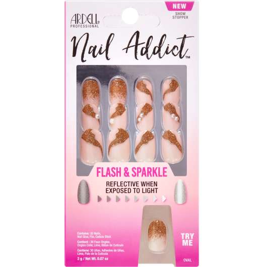 Ardell Electric Connection Nail Addict Flash & Sparkle Show Stopper