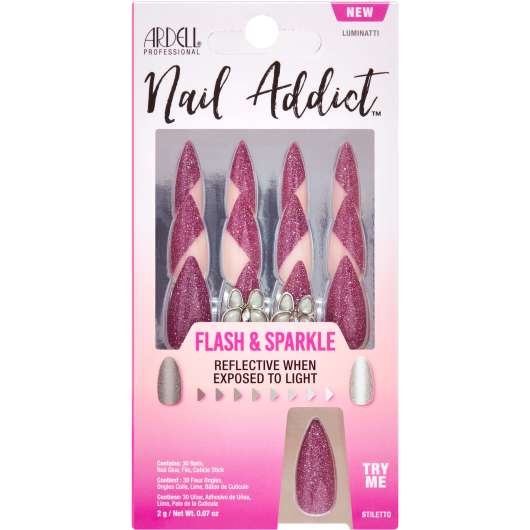 Ardell Electric Connection Nail Addict Flash & Sparkle Sparkle Luminat
