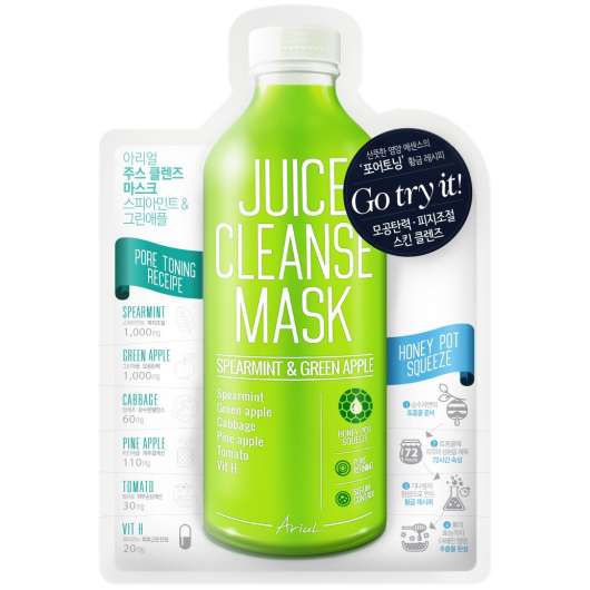 Ariul Spearmint & Green Apple Juice Cleanse Mask 20 g