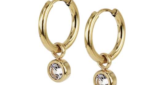 Astrid & Agnes - LILLY Hoops Guld