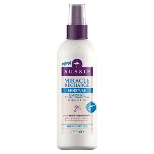 Aussie Moist Miracle Recharge ure leave-in spray 250 ml