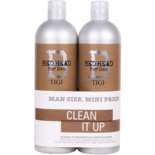 B for Men Clean Up Tweens Duo,  TIGI Bed Head Paket
