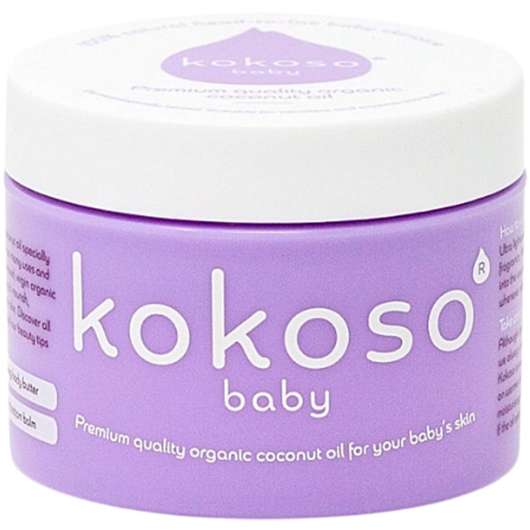 Baby Organic Coconut Oil, 70 g Kokoso Hudkräm för barn